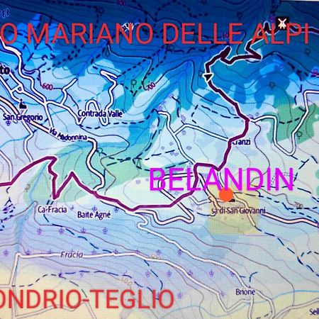 Belandin Ristorante Hotel Teglio Εξωτερικό φωτογραφία